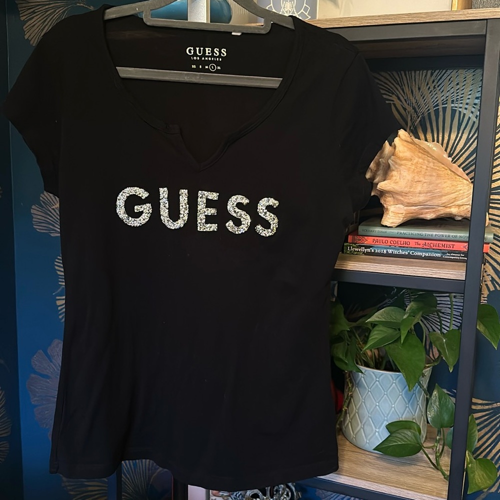 Guess embellished tee